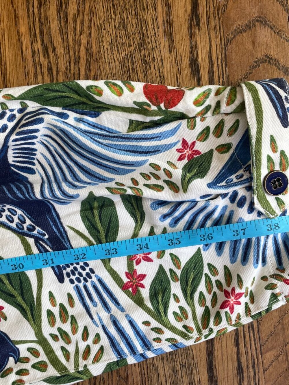 FARM Rio Macaw Flight Canvas Jumpsuit medium - Picture 5 of 12